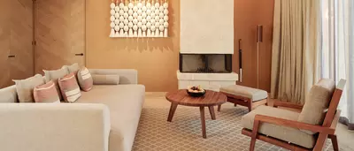 Serenity Twin Pool Suite at BanyanT ree Veya Valle de Guadalupe
