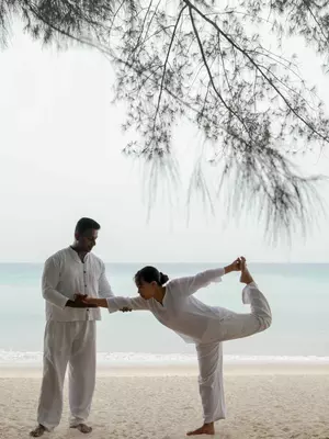 Yoga wellness retreat activity Phuket