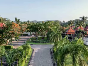 Thailand resort aerial view