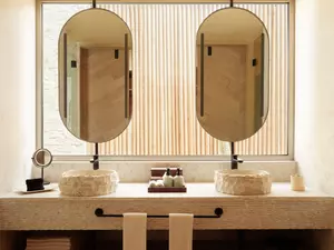 Harmony Pool Villa Bathroom Banyan Tree Veya Valle de Guadalupe