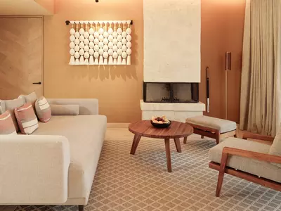 Serenity Twin Pool Suite at BanyanT ree Veya Valle de Guadalupe